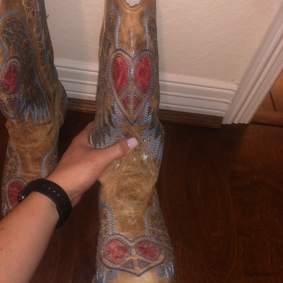 Corral Vintage cowgirl boots. - Picture 4 of 5